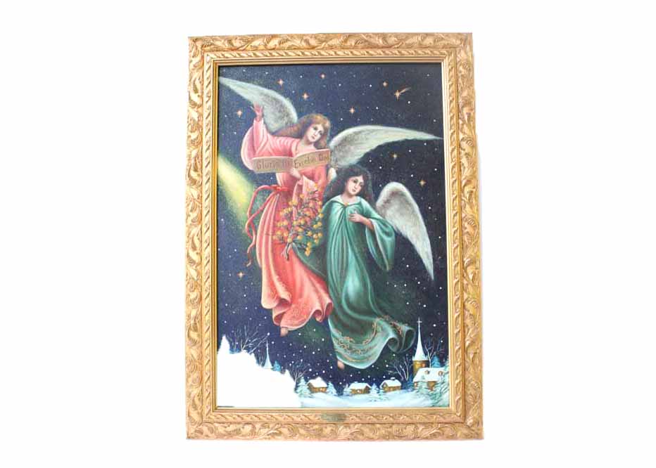 "Angels on High" Limited Edition Giclee Of Painting by C. Radko
