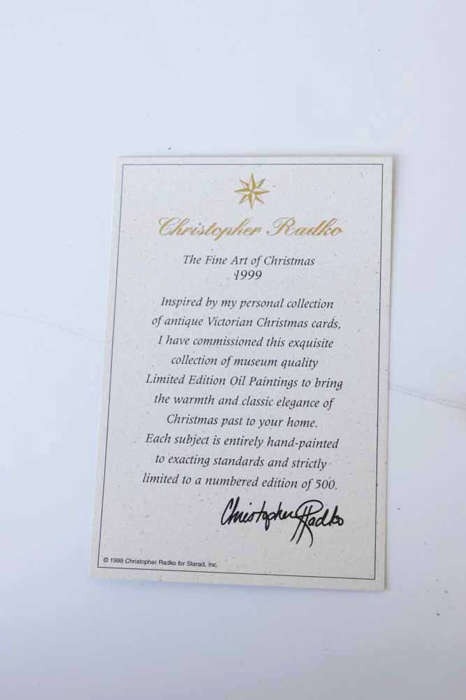 "Angels on High" Limited Edition Giclee Of Painting by C. Radko