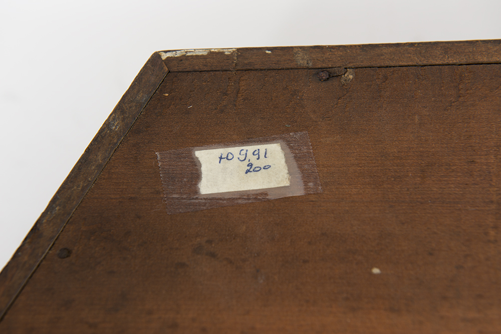 Antique Japanese Oak Wall Clock