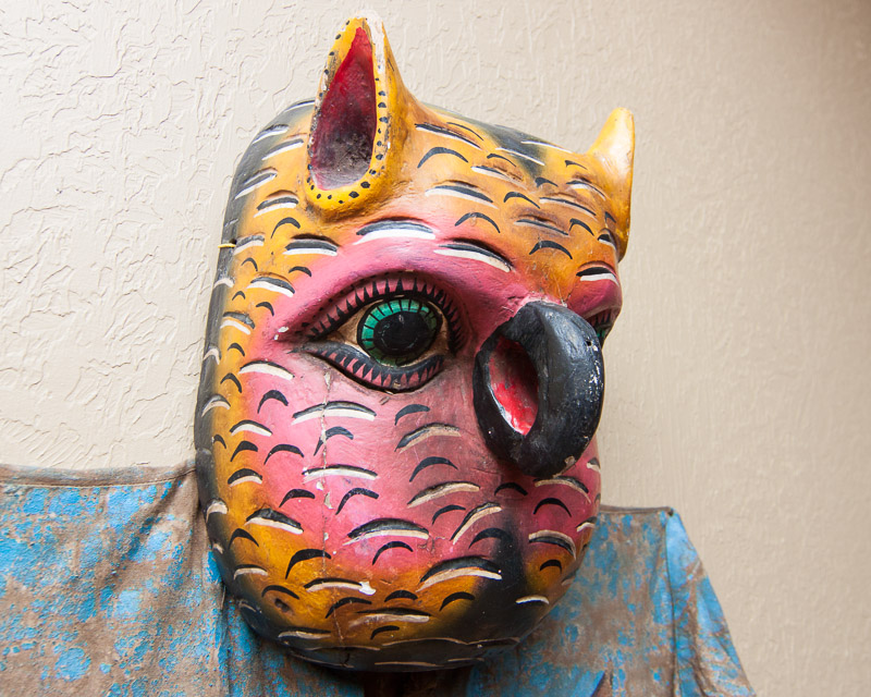 Mexican Folk Art Horned Owl Costume