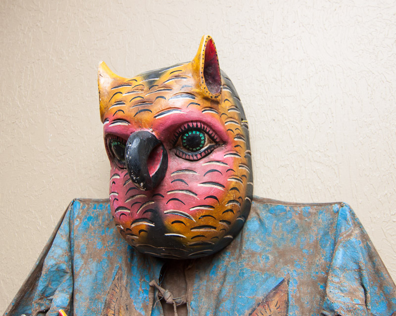 Mexican Folk Art Horned Owl Costume