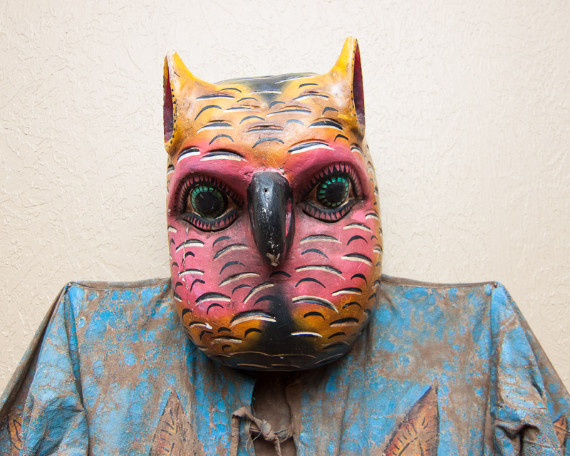 Mexican Folk Art Horned Owl Costume