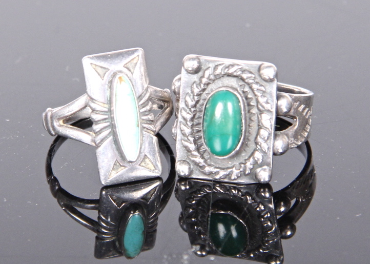 Vintage Sterling Silver Rings