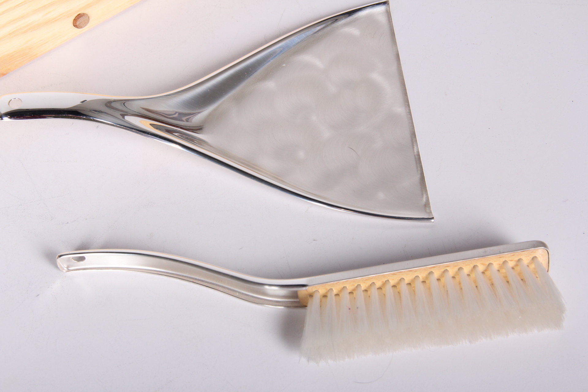 Vintage Ikora Crumb Brush Set and German Kitchen Knives