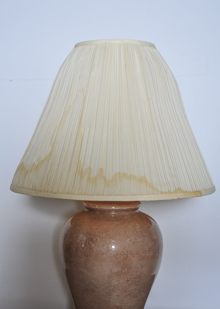 Glass Urn Table Lamp