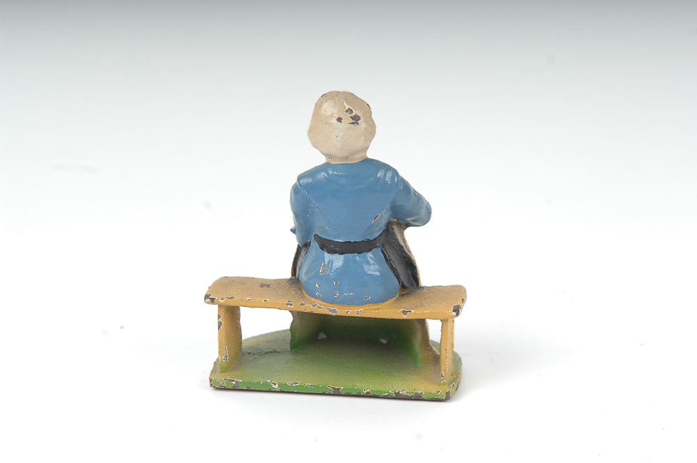 Pair of Vintage Cast Iron Amish Bookends