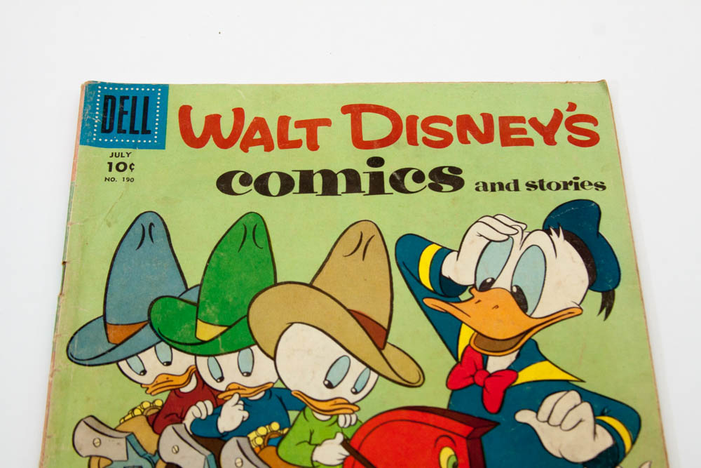 Collection of Vintage Dell Comics, all from Disney Stories