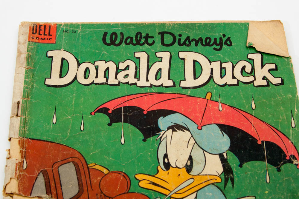 Collection of Vintage Dell Comics, all from Disney Stories