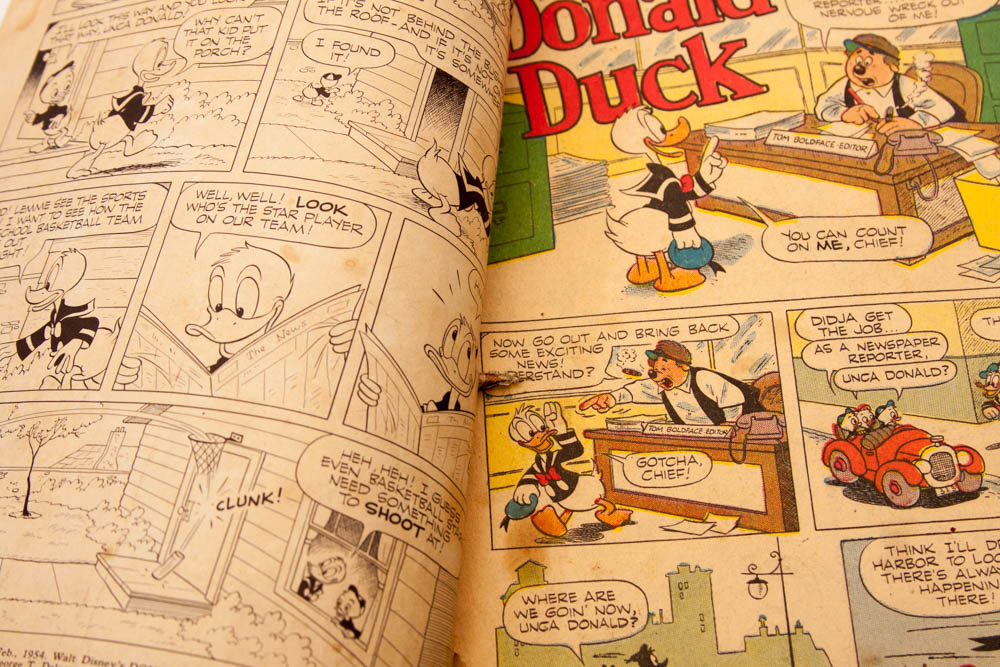 Collection of Vintage Dell Comics, all from Disney Stories