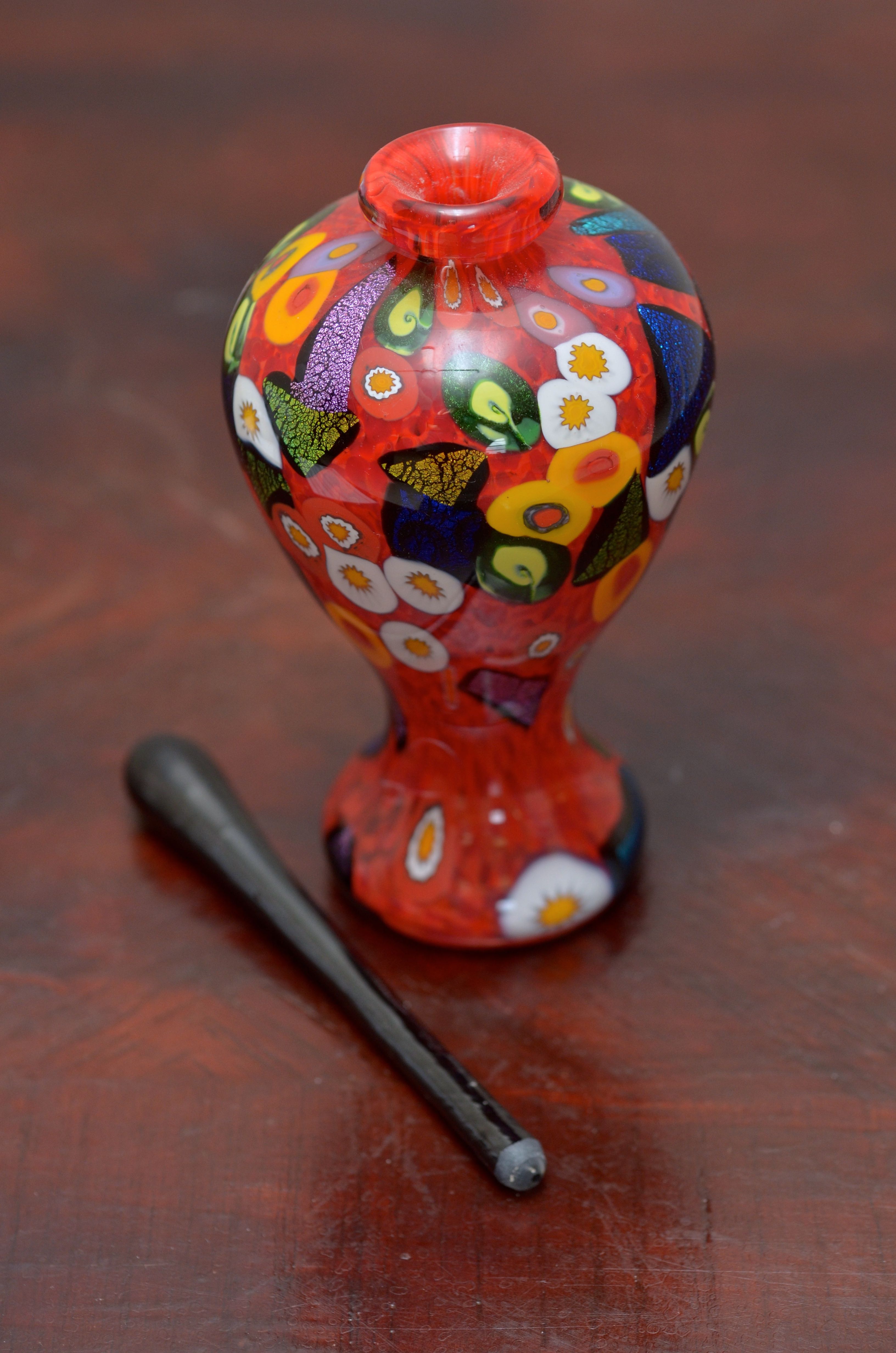 Mad Glass Blown Glass Perfume Bottle