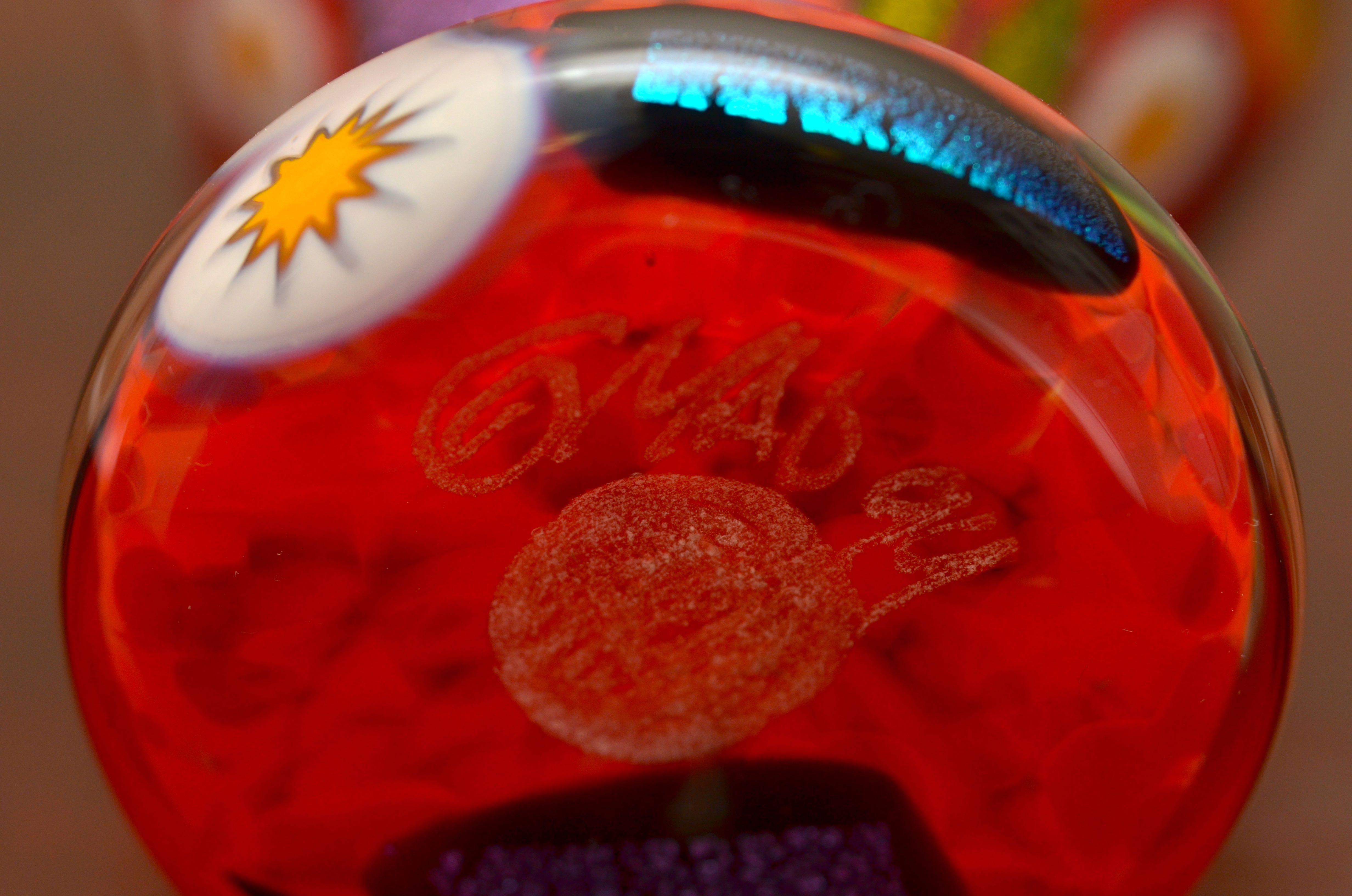 Mad Glass Blown Glass Perfume Bottle