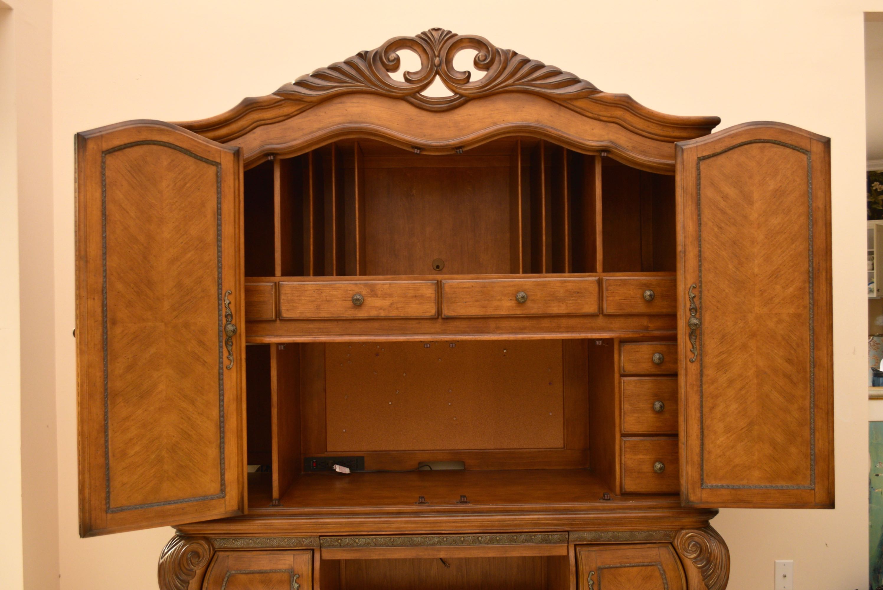 Michael Amini Hutch Desk for Aico Furniture