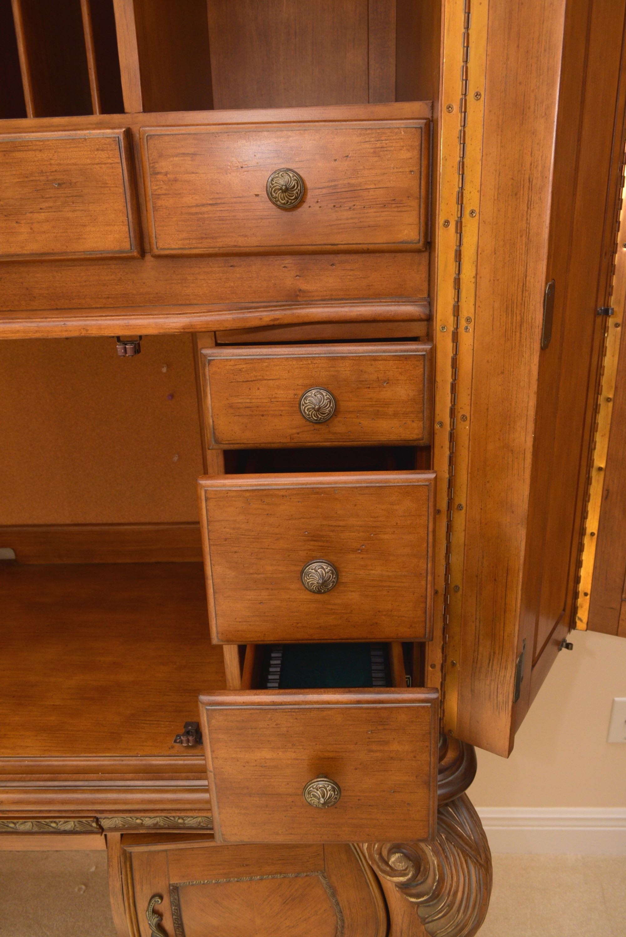 Michael Amini Hutch Desk for Aico Furniture