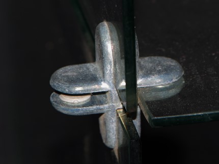 Cal-Tuf Modular Glass Panel Display Shelf Unit