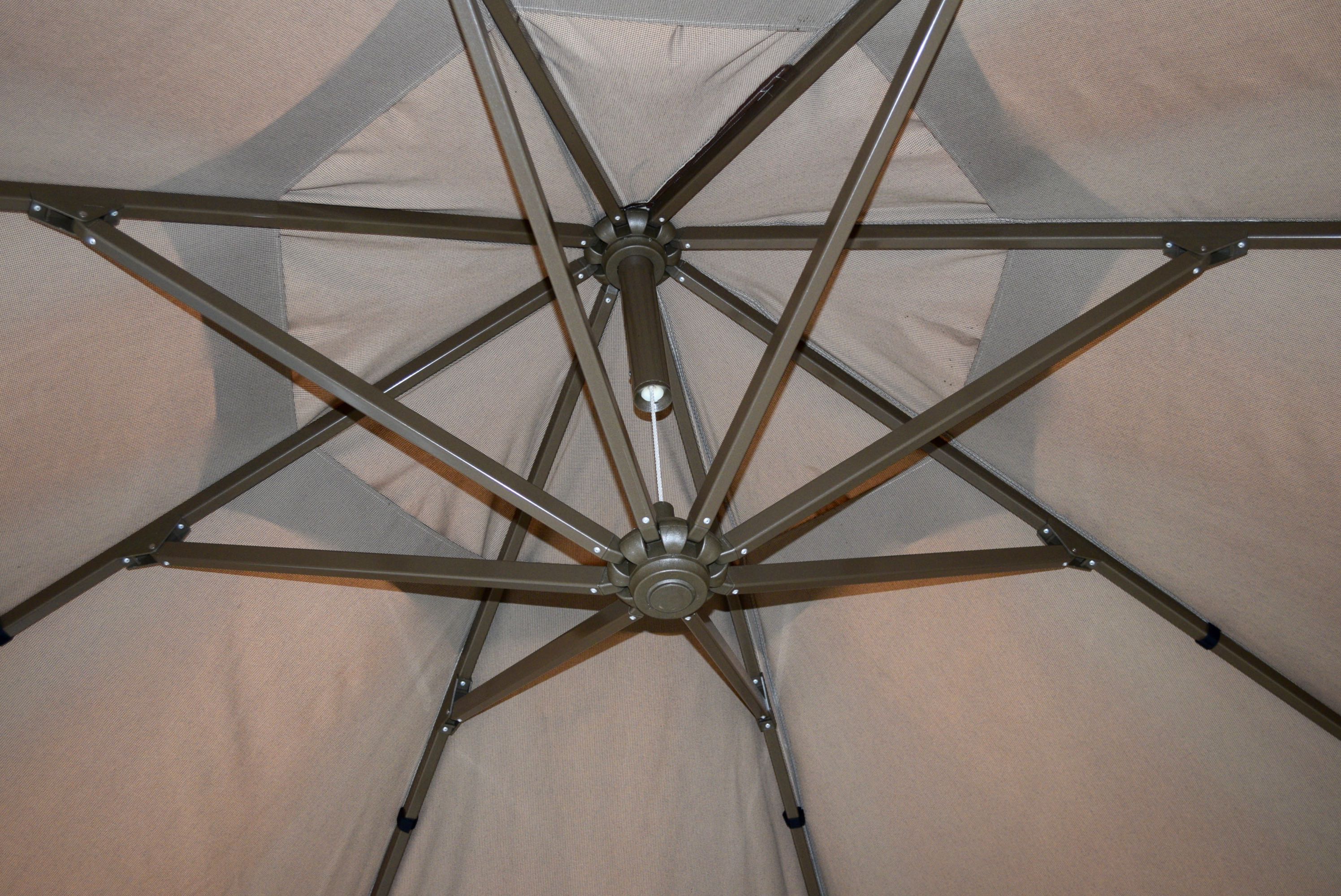 Sun Garden Tan Parasol Umbrella