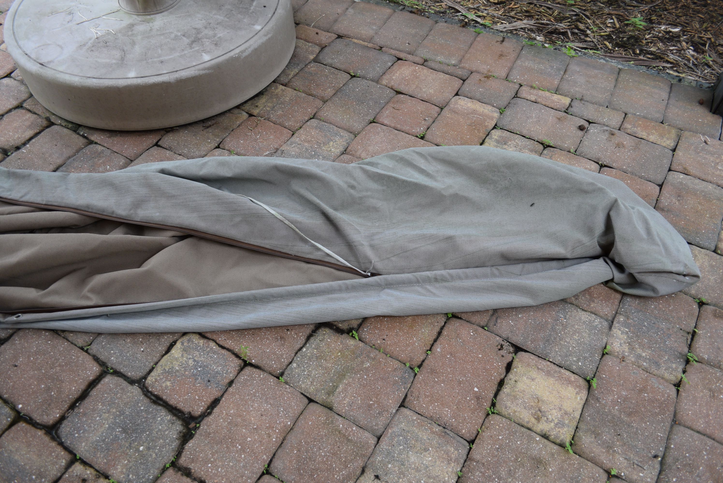 Sun Garden Tan Parasol Umbrella