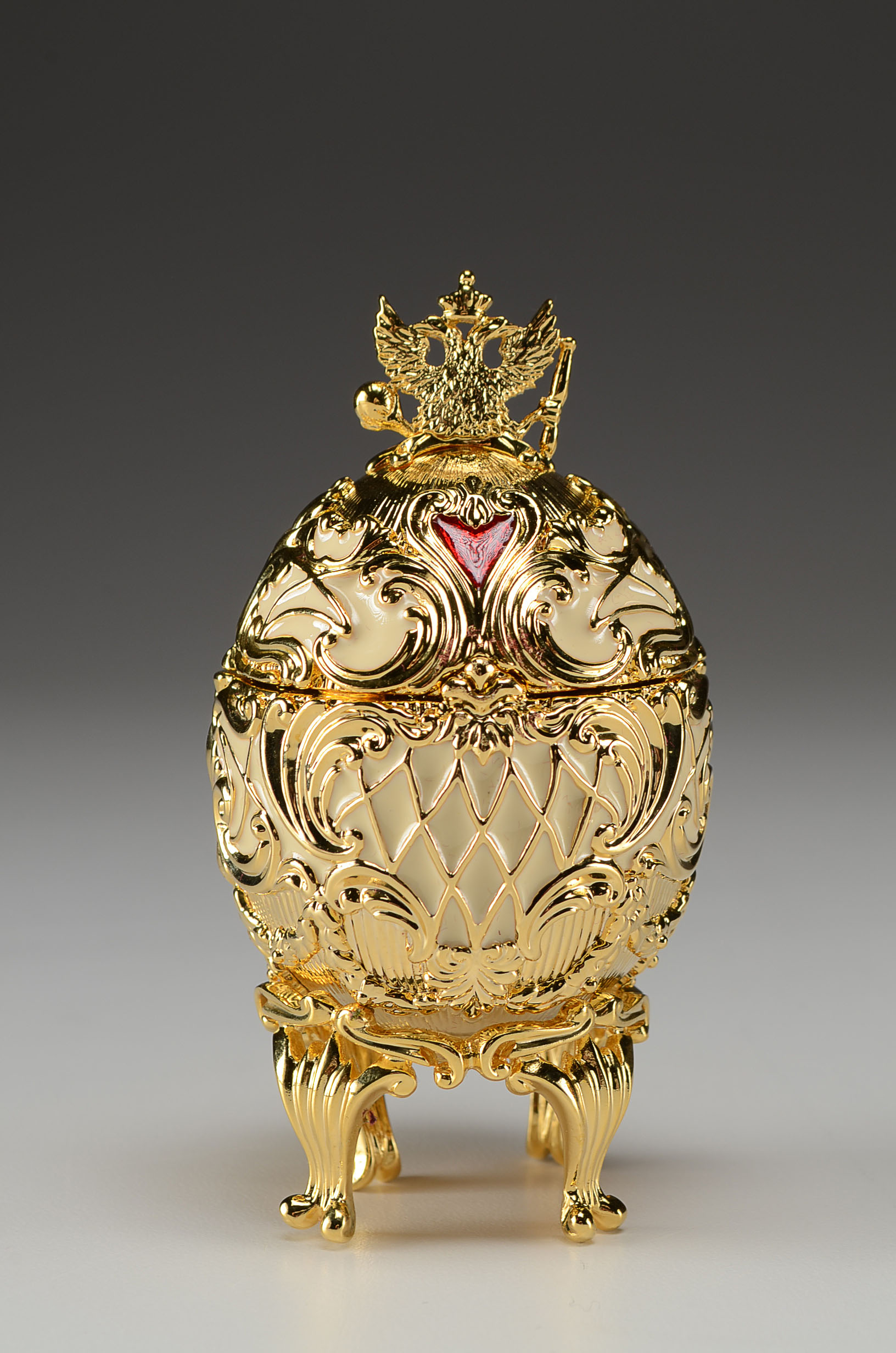Set of Four Joan Rivers Imperial Treasures II Fabergé Eggs
