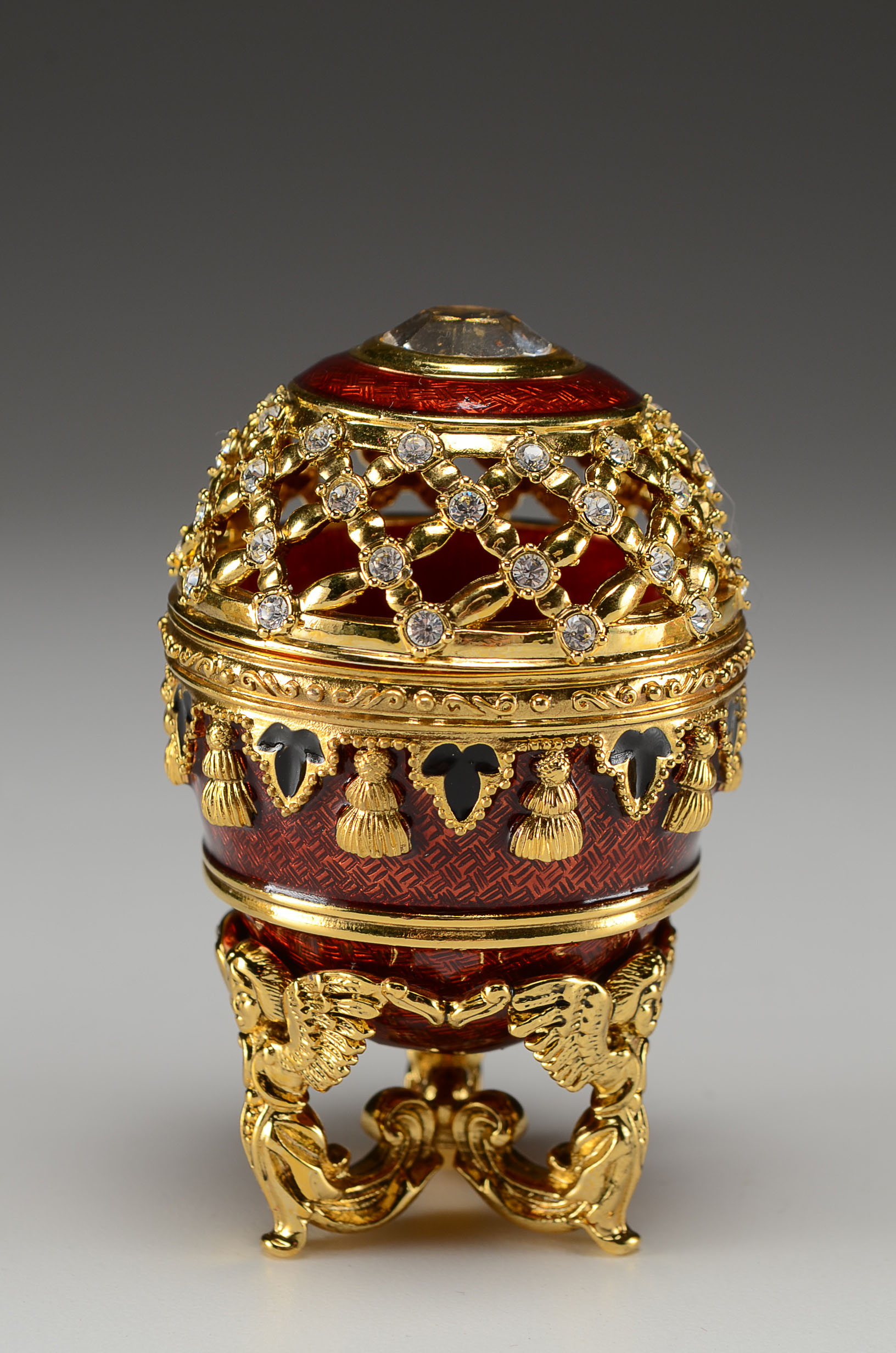 Set of Four Joan Rivers Imperial Treasures II Fabergé Eggs