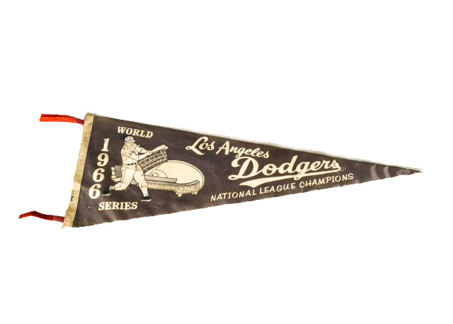 1966 Dodgers Championship Pennant