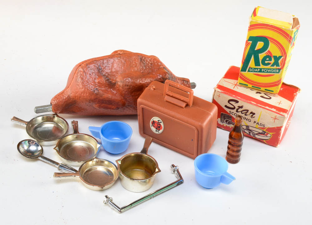 Vintage Barbie Kitchen Appliances