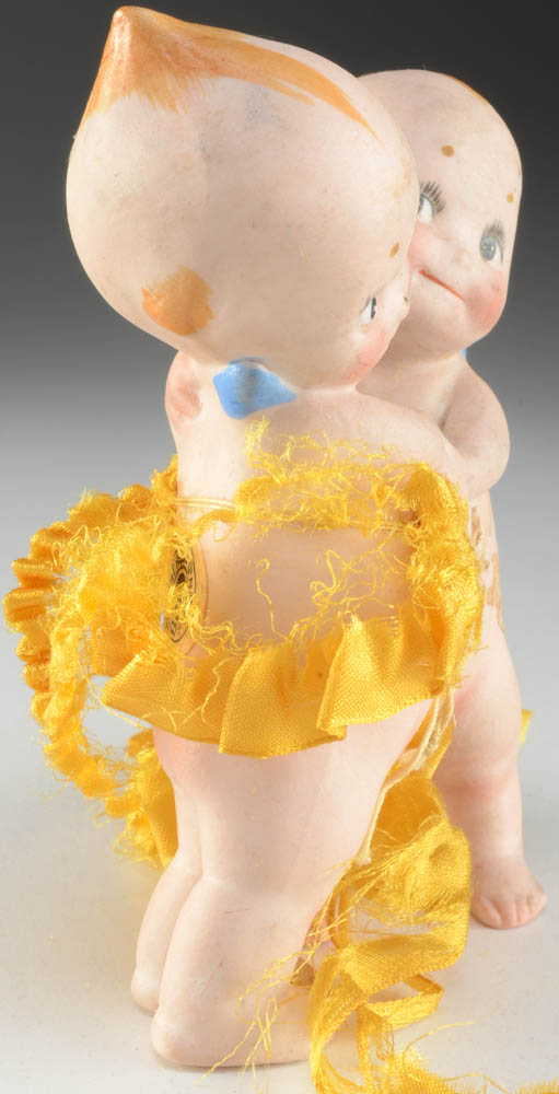 Rare Vintage Rose O'Neill Kewpie Huggers