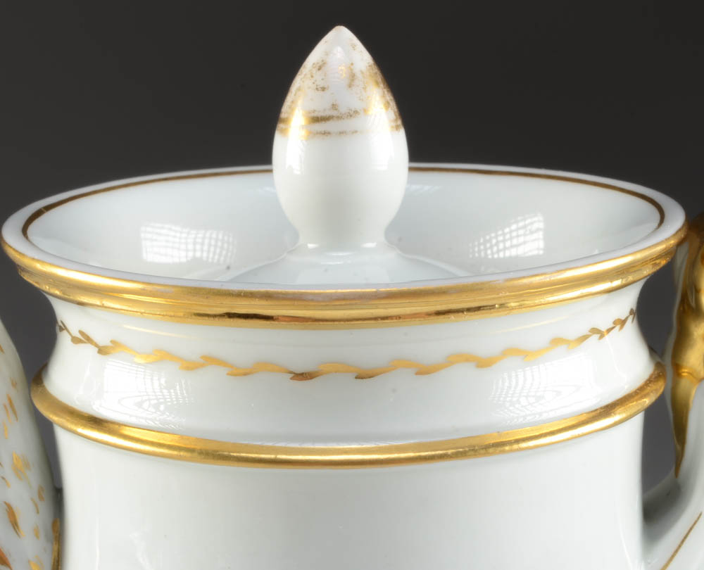 Antique Porcelain Chocolate Pot