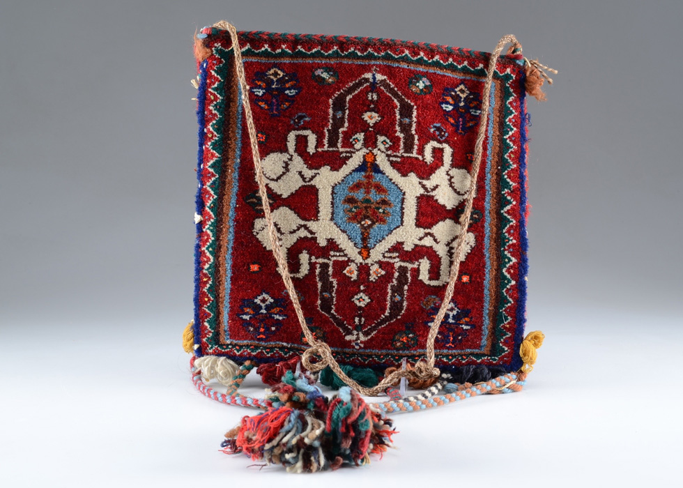 Persian Handwoven Wool Purse