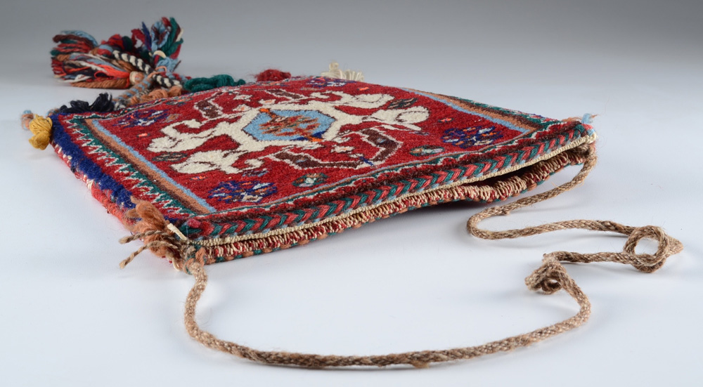 Persian Handwoven Wool Purse