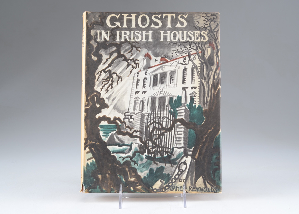 Signed First Edition "Ghosts in Irish Houses" by James Reynolds