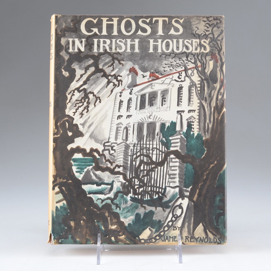 Signed First Edition "Ghosts in Irish Houses" by James Reynolds