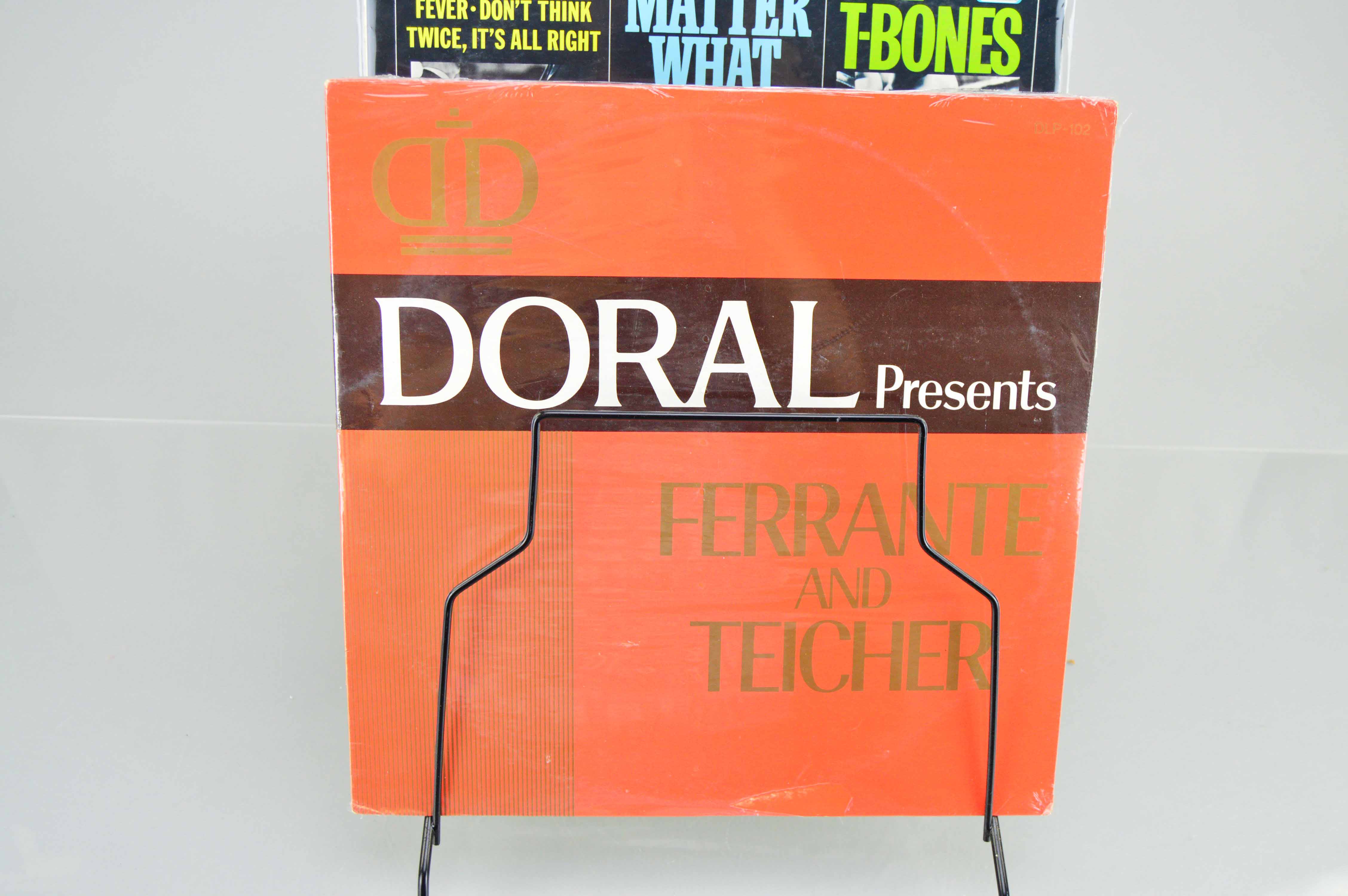 Vintage DeJay "Happy Tunes" Turntable and Records