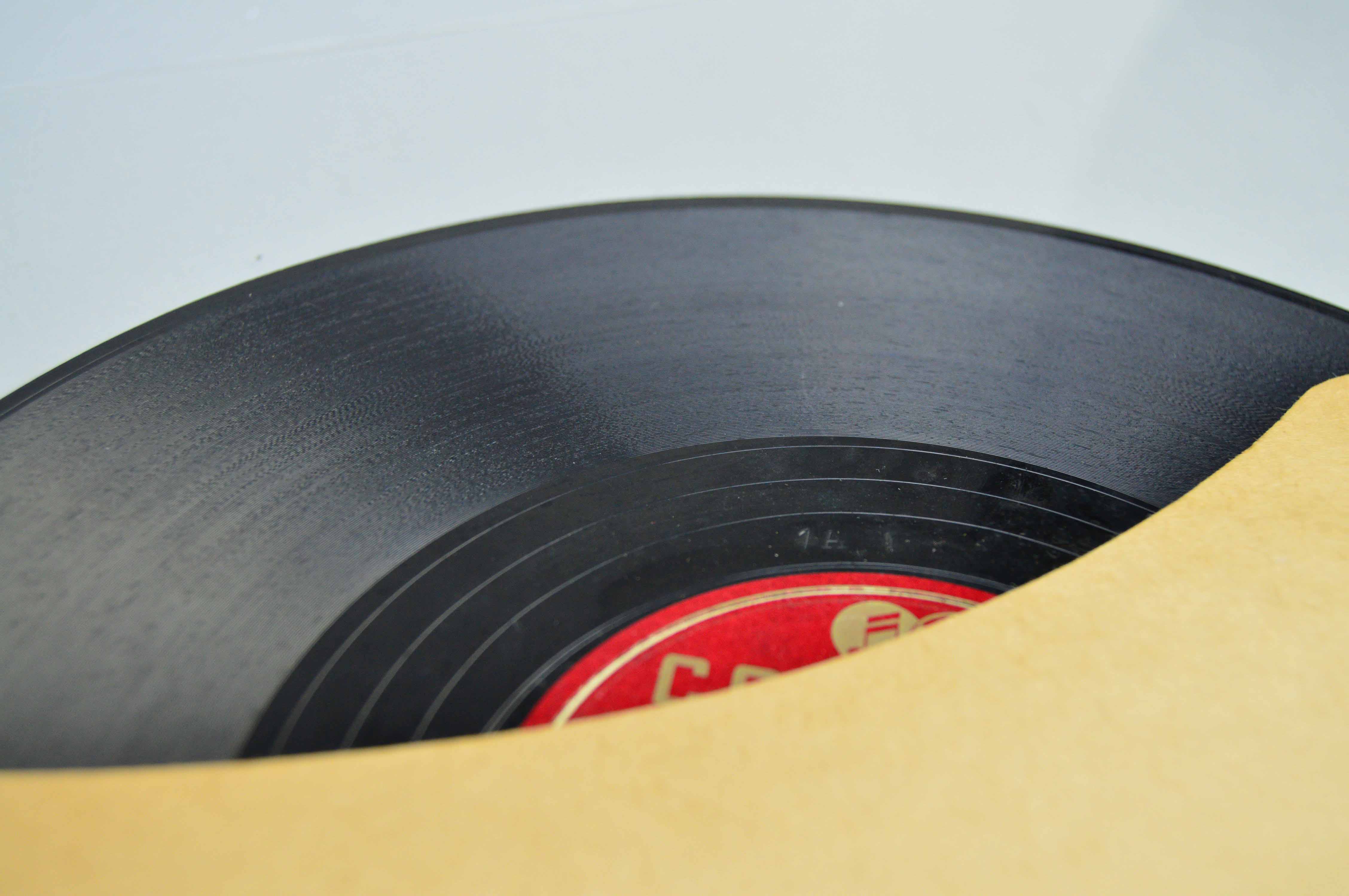 Vintage DeJay "Happy Tunes" Turntable and Records