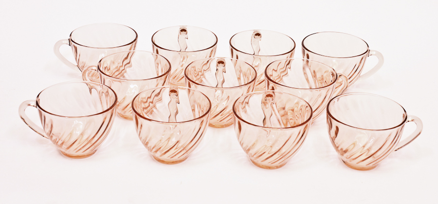 Collection of Arcoroc France Dining Set