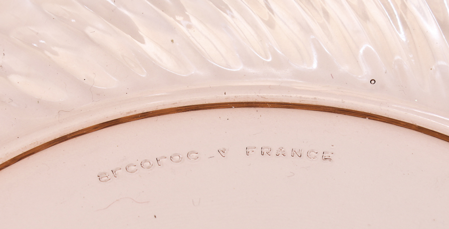 Collection of Arcoroc France Dining Set