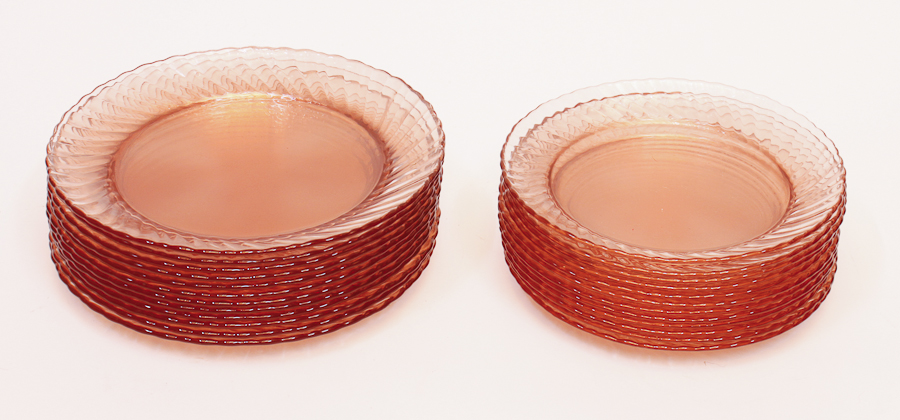 Collection of Arcoroc France Dining Set