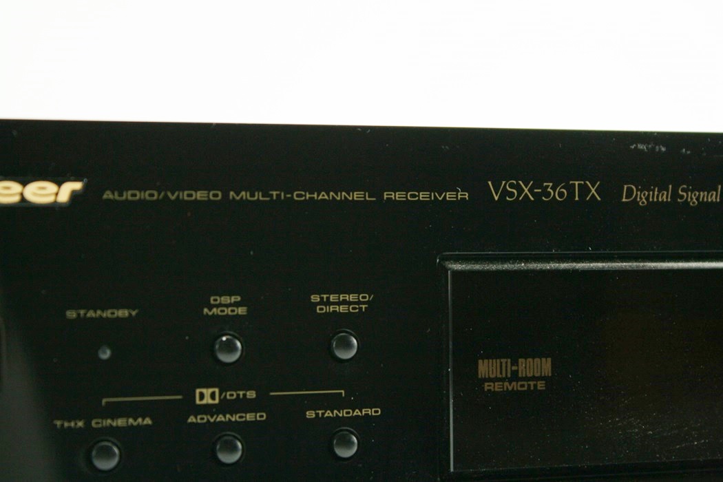 Pioneer Elite Receiver, Sony CD,  and Monster Cable Speaker Box