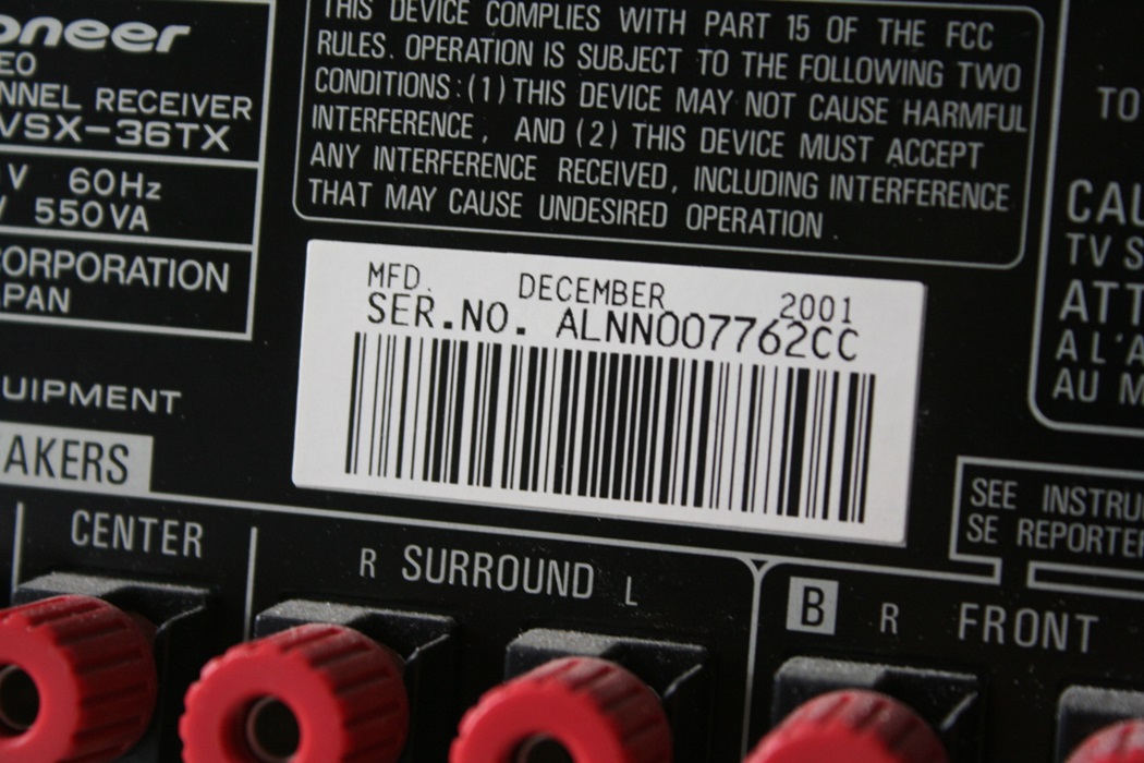 Pioneer Elite Receiver, Sony CD,  and Monster Cable Speaker Box