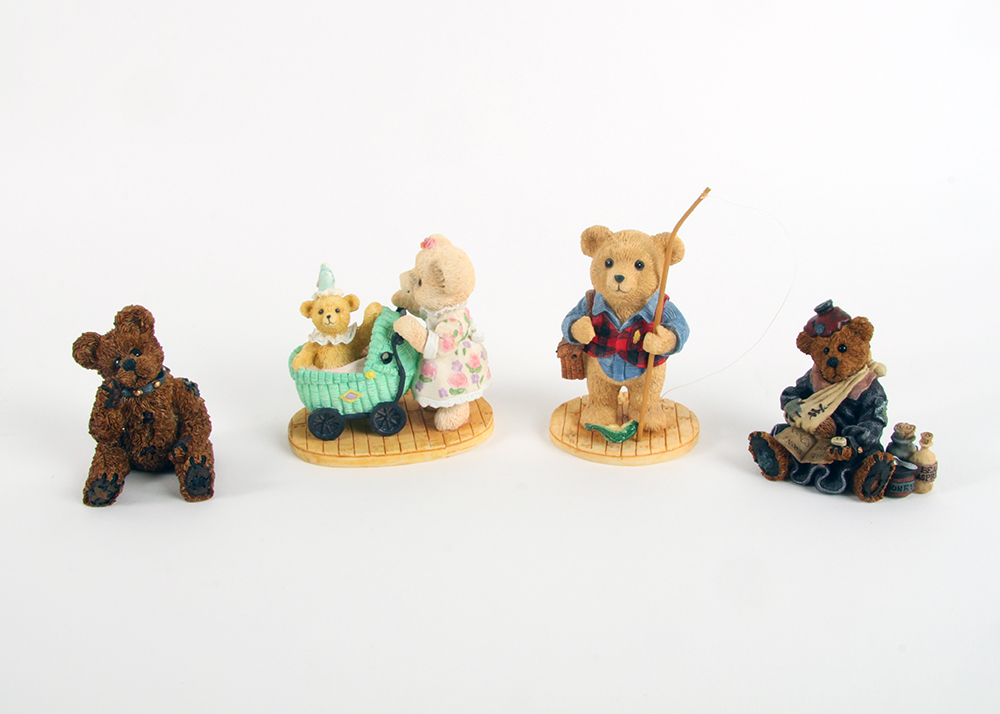 Set of Bear Figurines