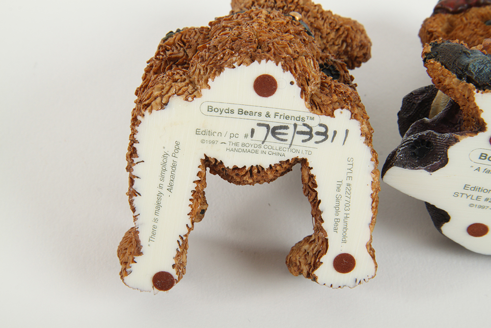 Set of Bear Figurines