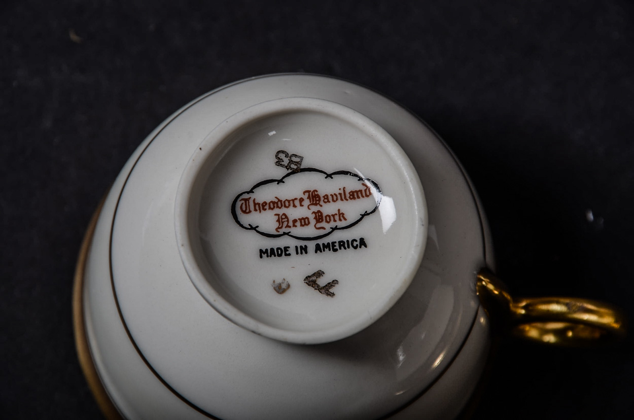 Grouping of Haviland and Lenox China Pieces