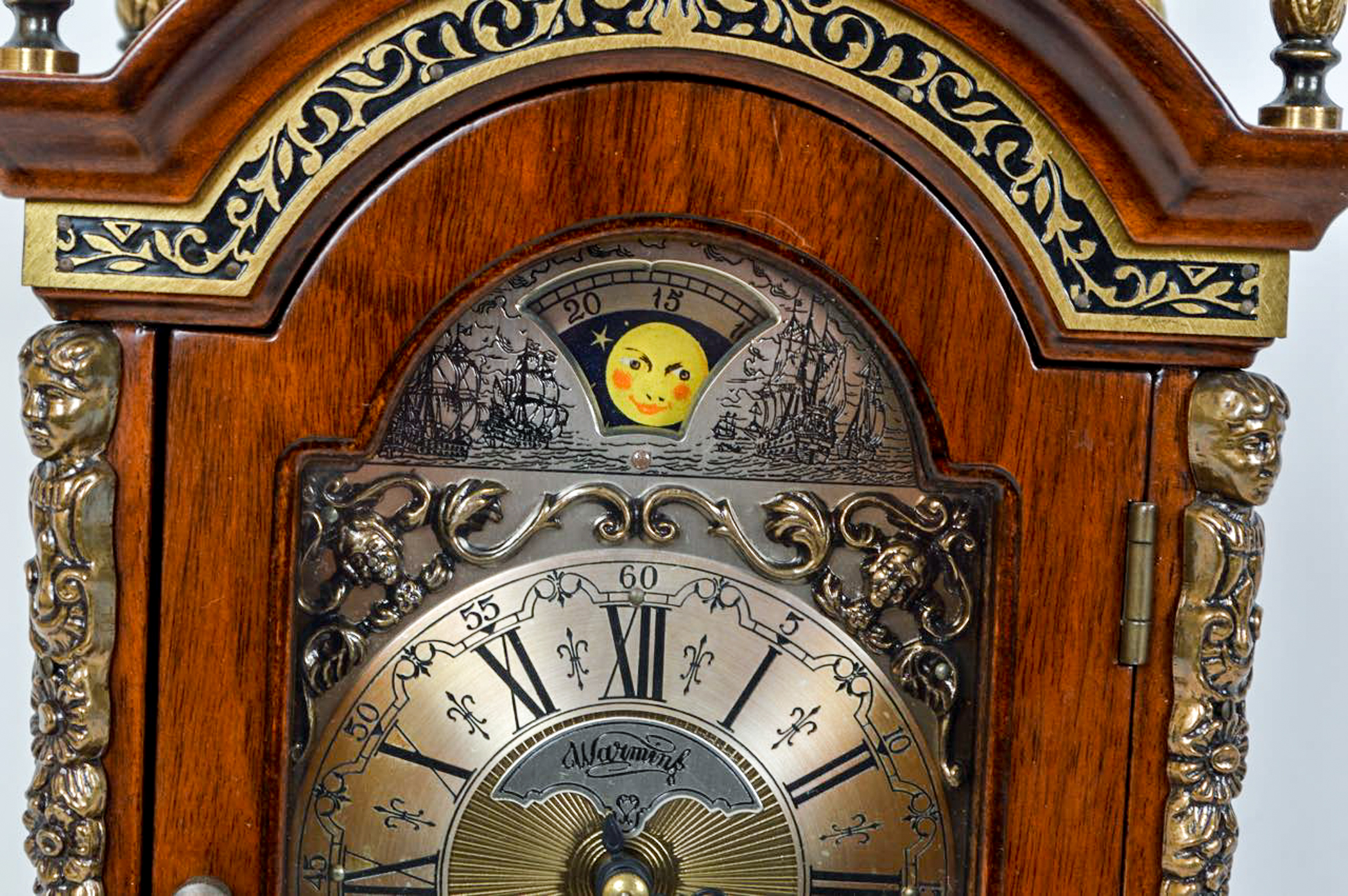 Vintage Warmink Wuba Bracket Clock