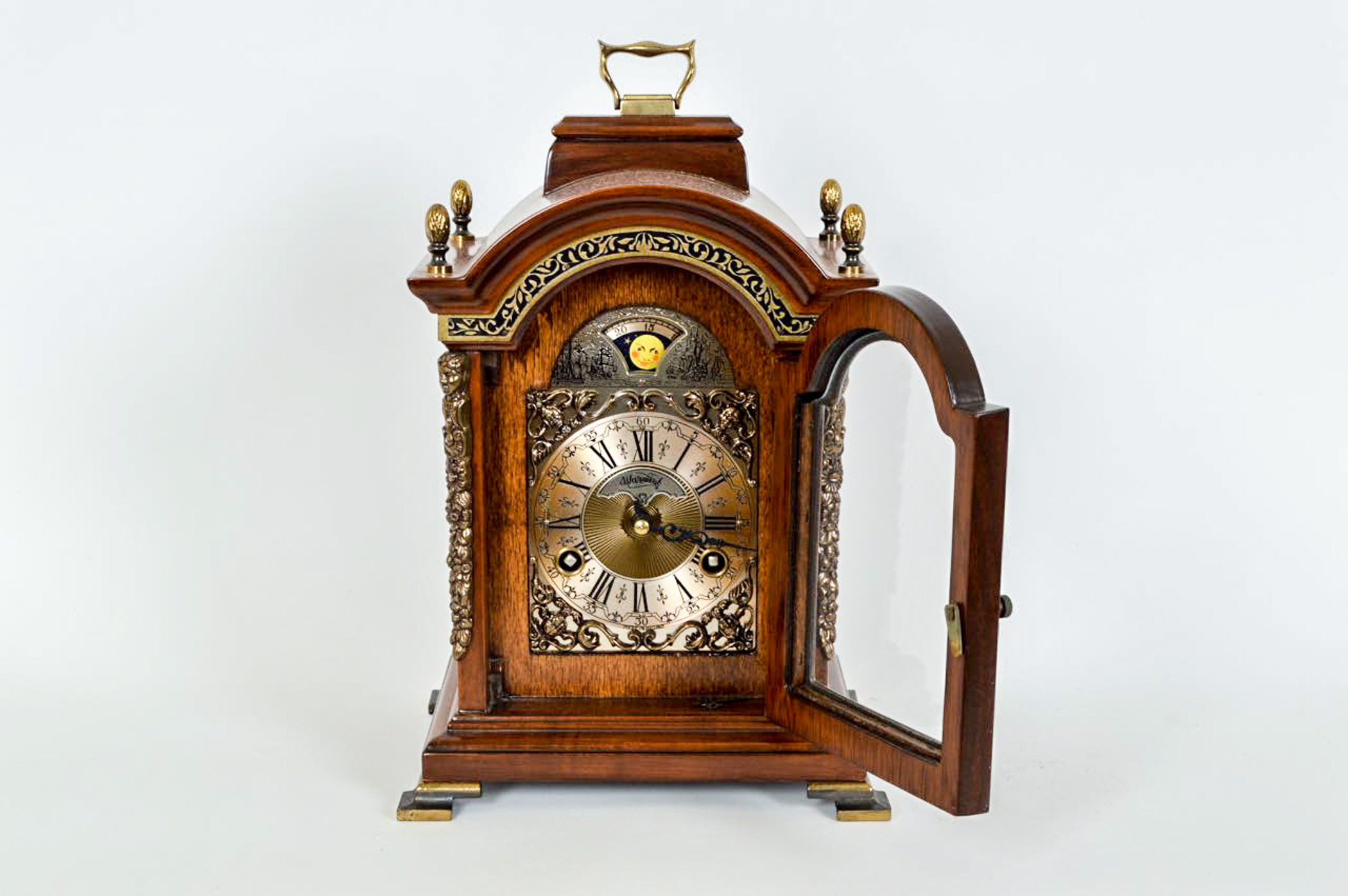 Vintage Warmink Wuba Bracket Clock