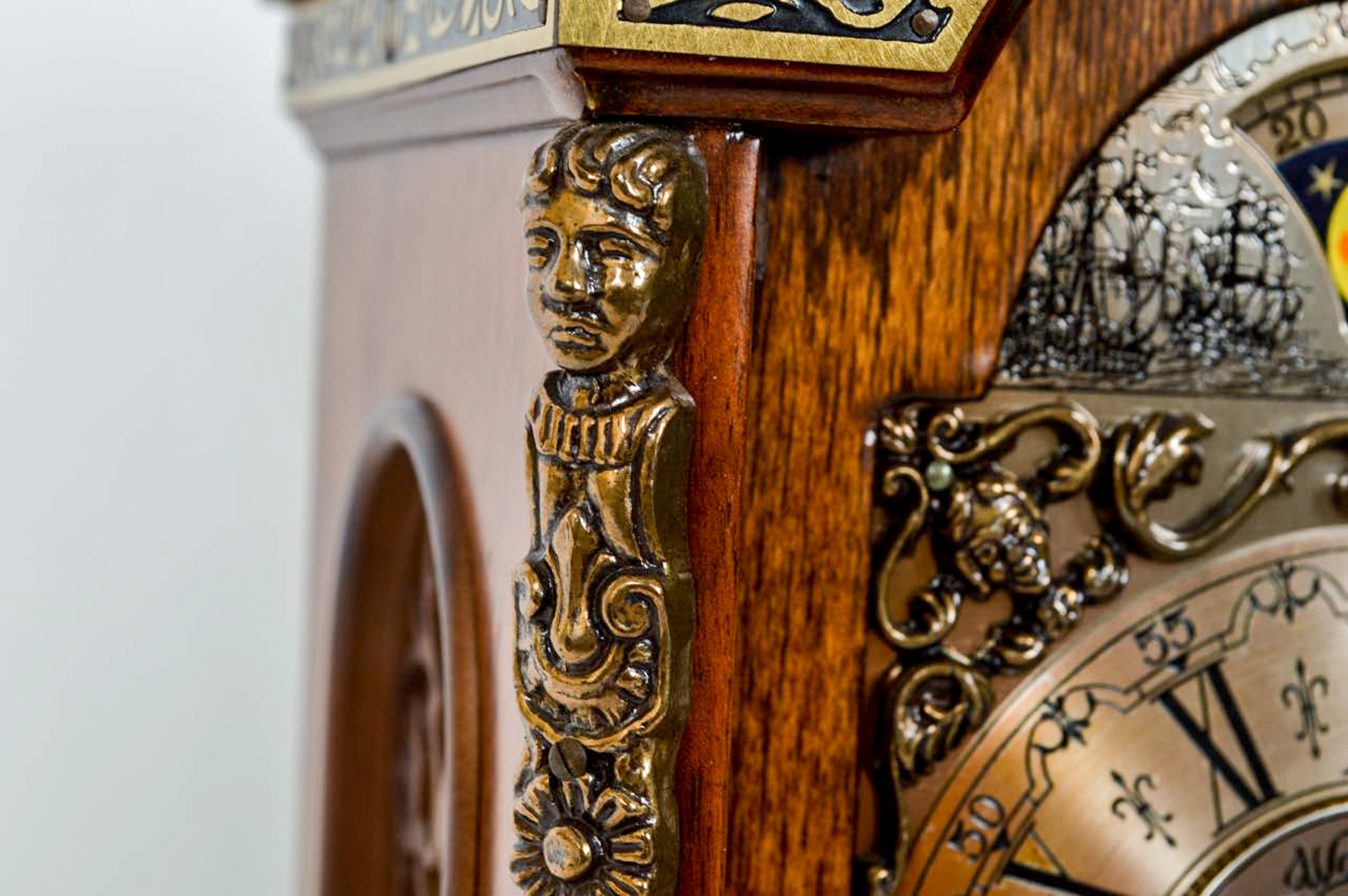 Vintage Warmink Wuba Bracket Clock