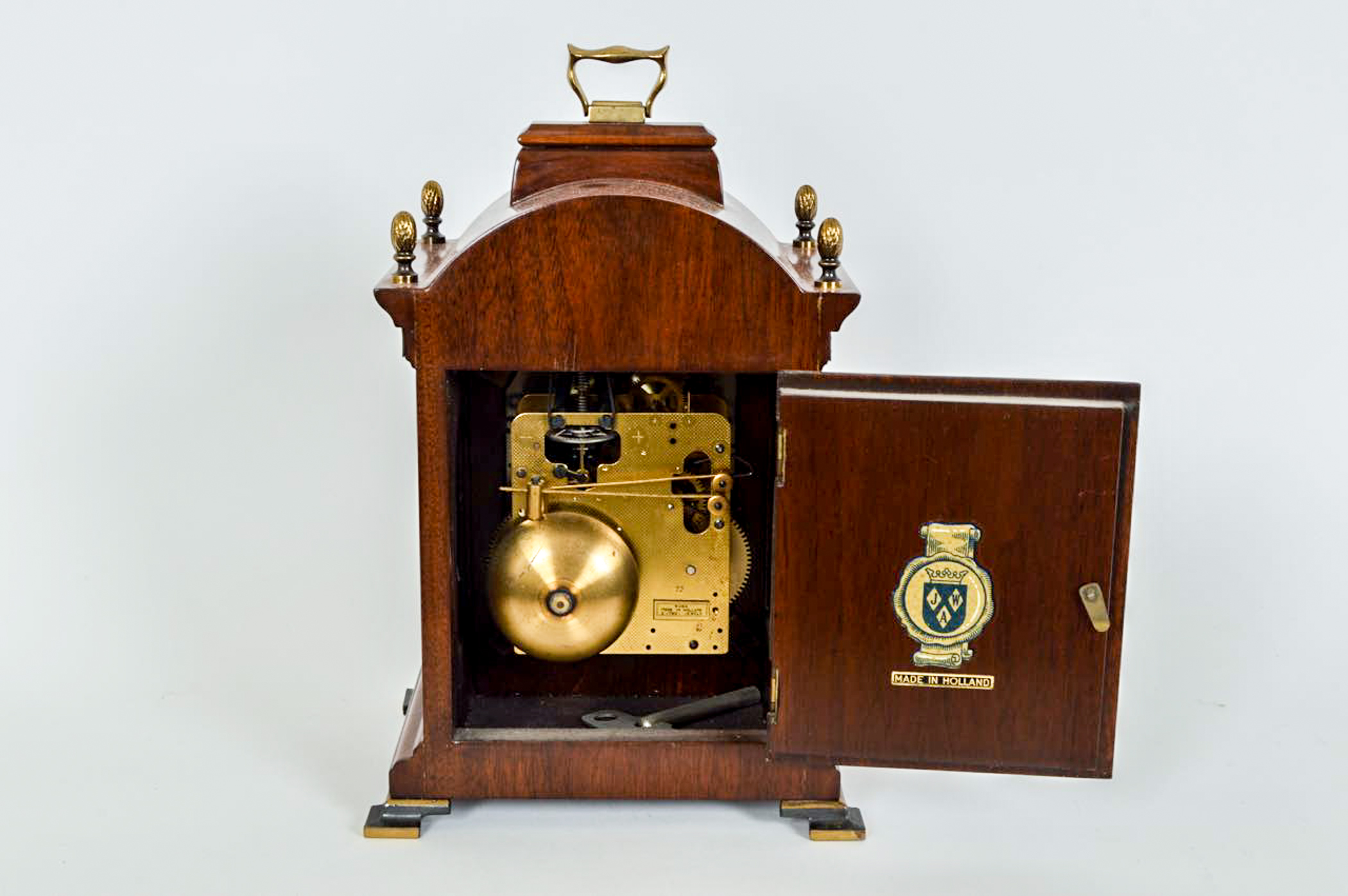 Vintage Warmink Wuba Bracket Clock