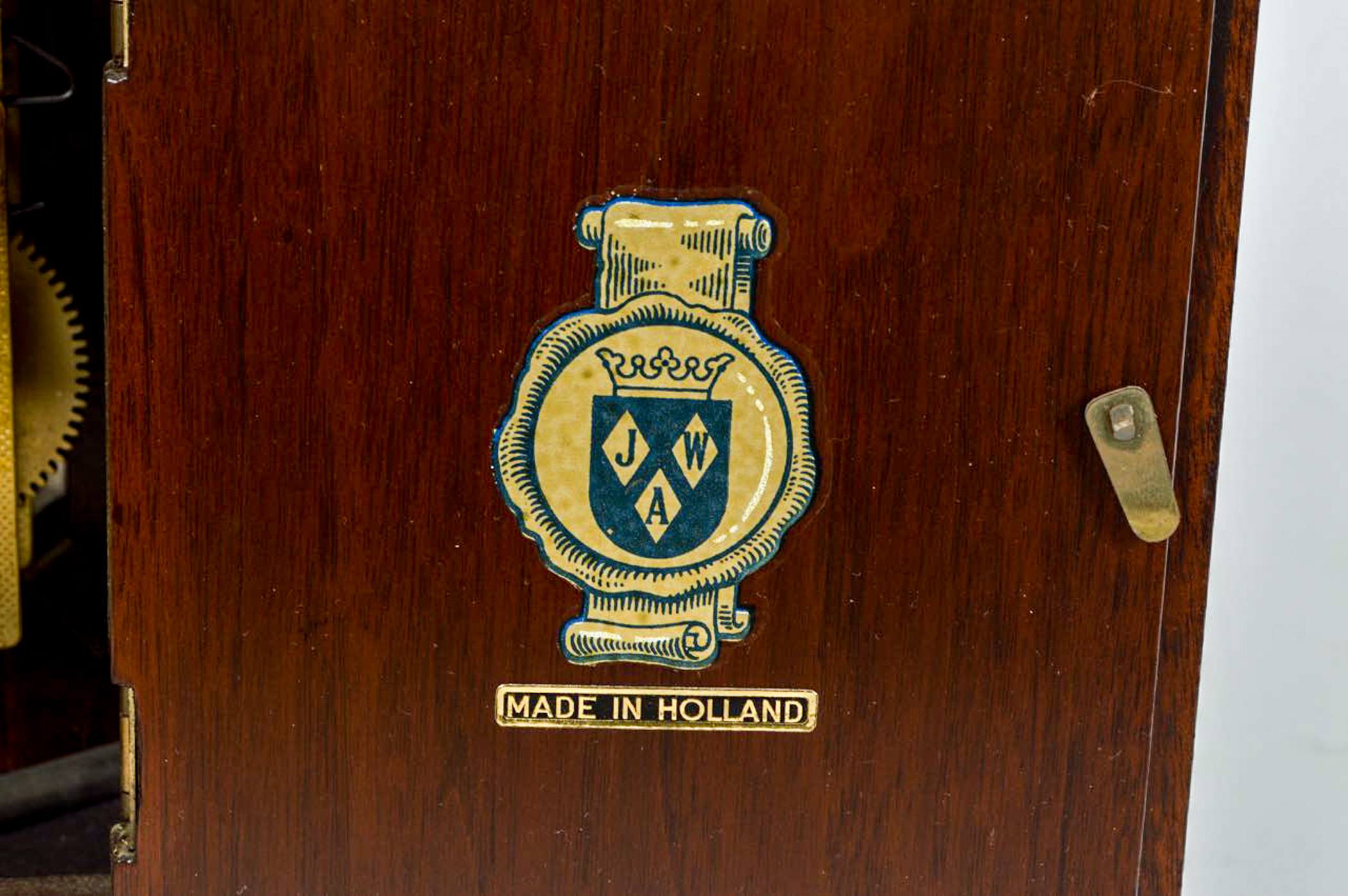 Vintage Warmink Wuba Bracket Clock