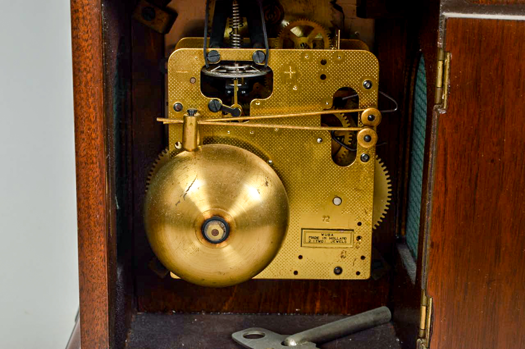 Vintage Warmink Wuba Bracket Clock