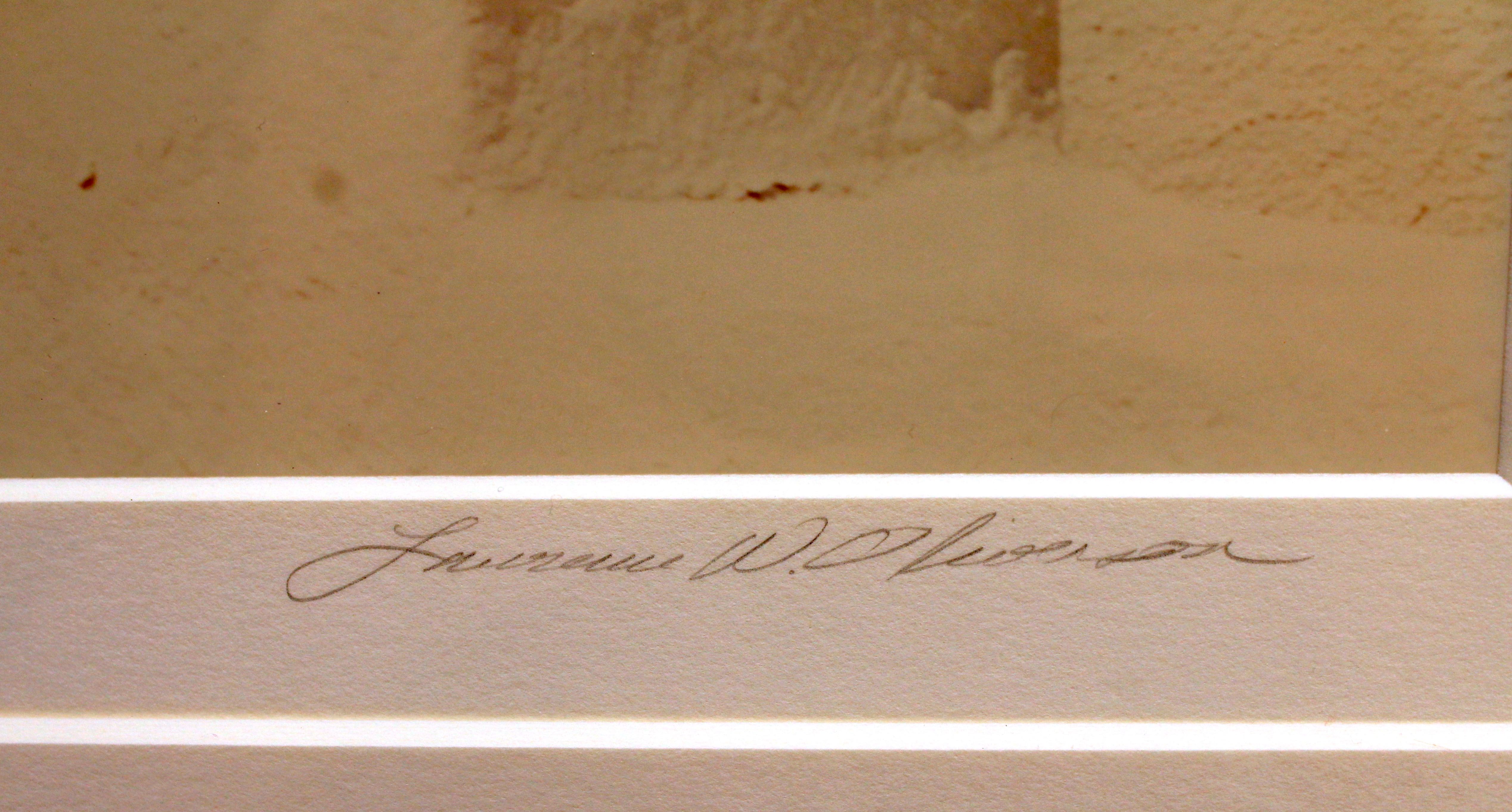 Signed Photograph by Lawrence W. Oliverson