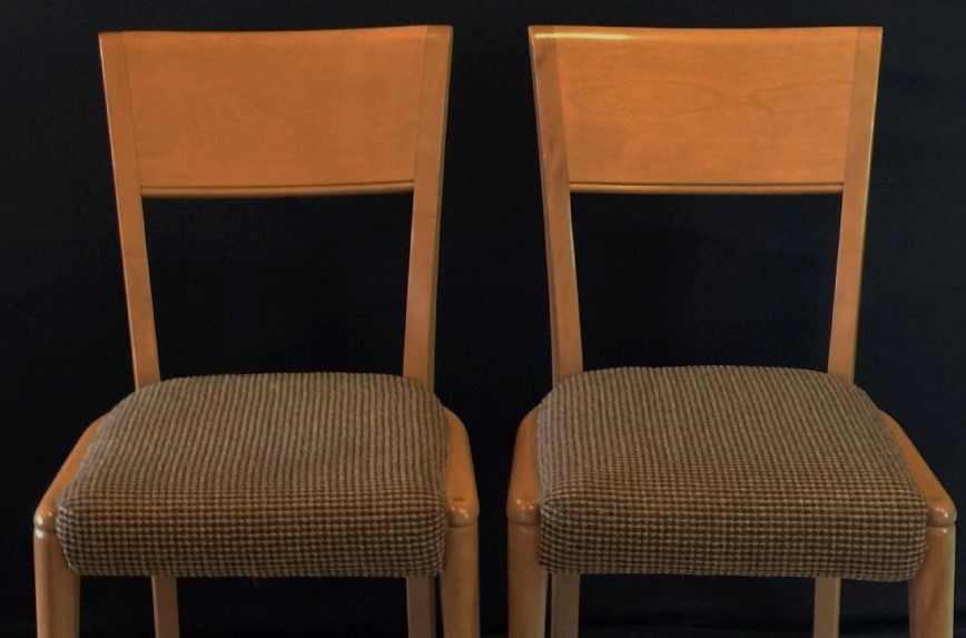 Heywood Wakefield Dining Table and Four Chairs