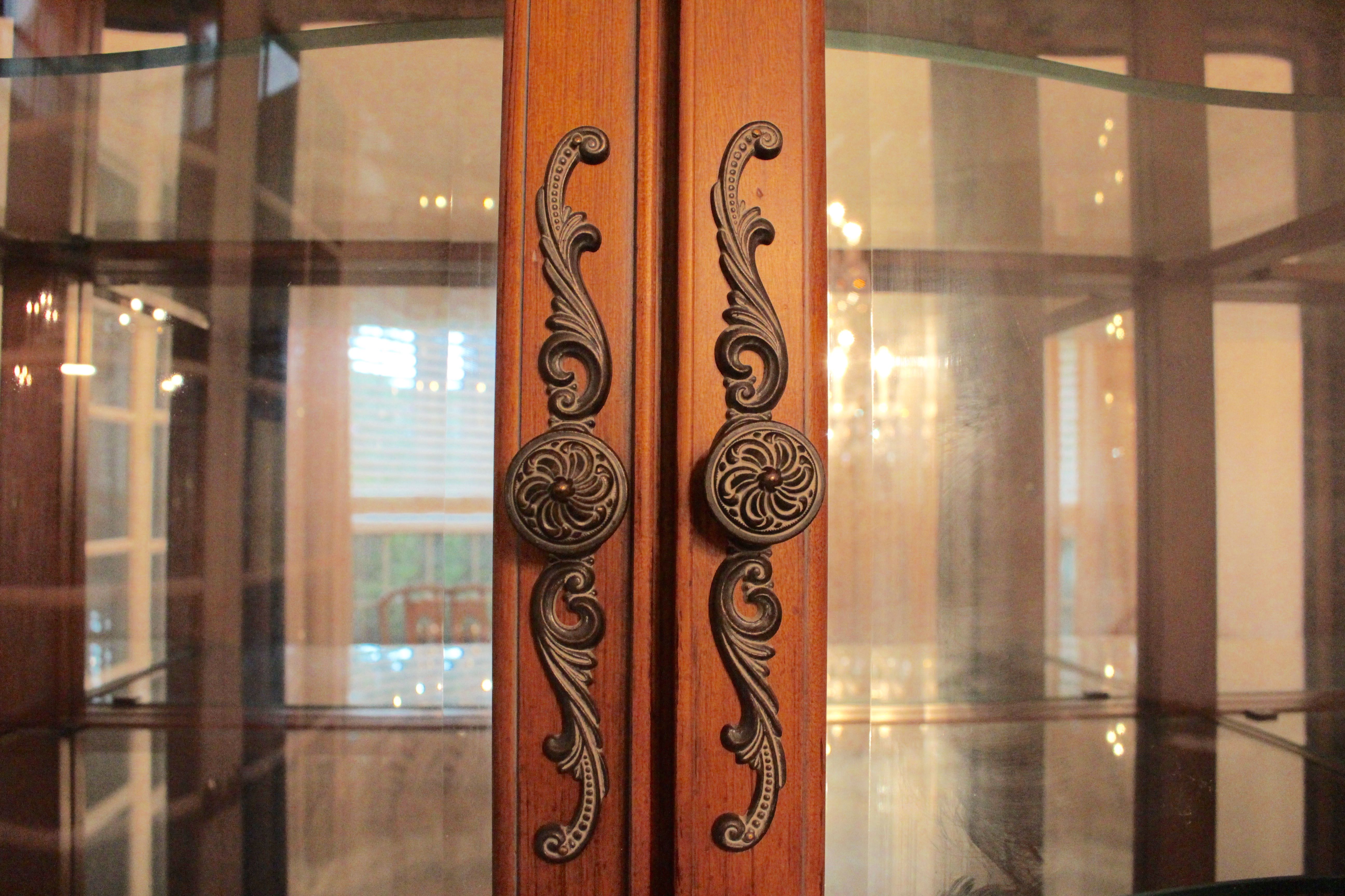 Michael Amini Signature Series Breakfront China Cabinet