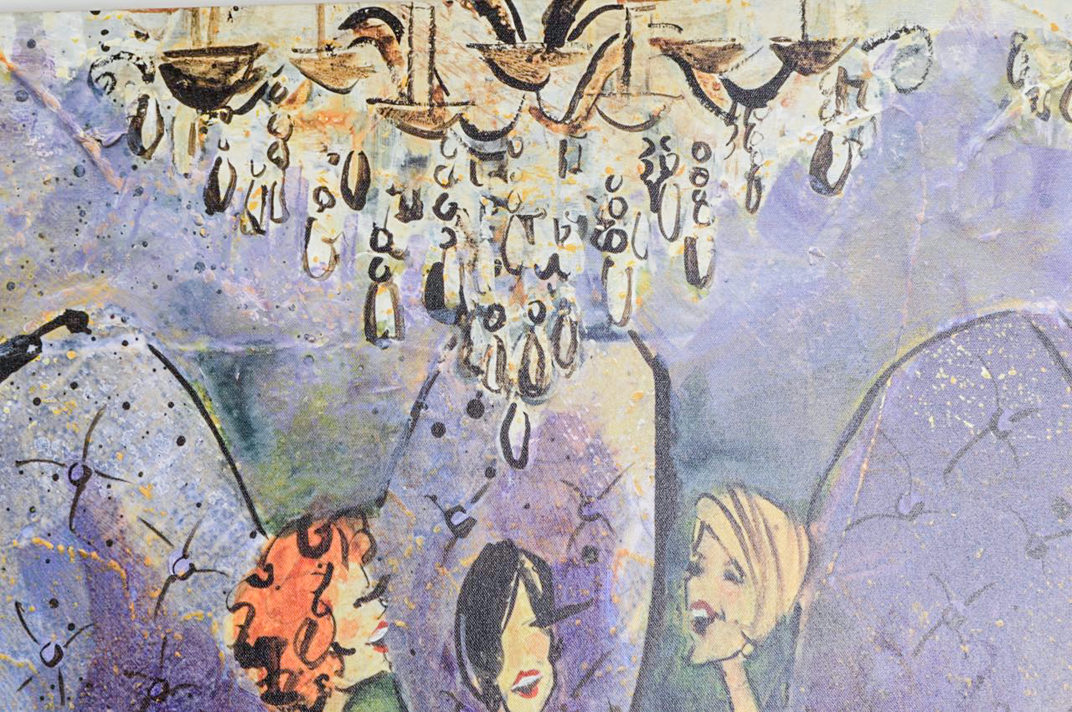 Olivia Maxweller Signed and Numbered Embellished Giclee